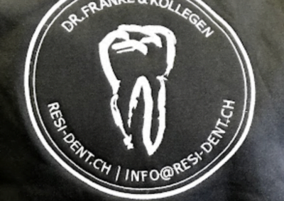 Stickerei Zahnarzt Franke