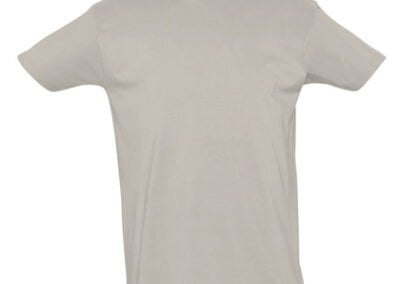Imperial T-Shirt Light Grey Solic