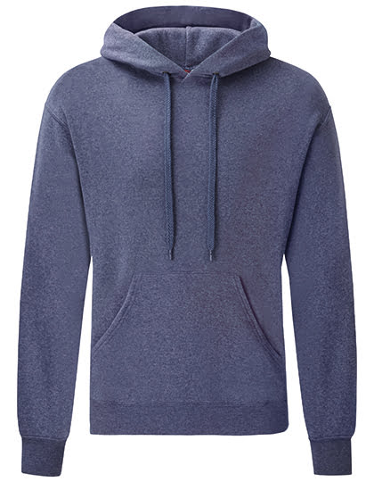 Classic Hooded Sweat Heather Navy