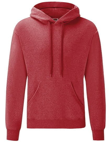 Classic Hooded Sweat Heather Red