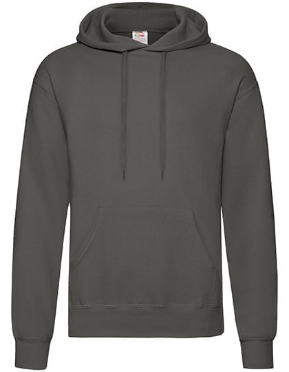 Classic Hooded Sweat Light Graphite (Solid)