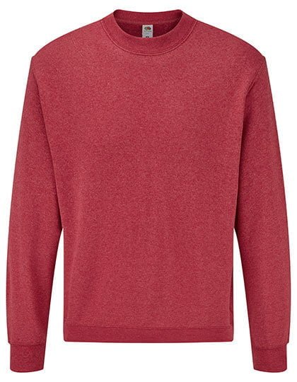 Classic Set-in Sweat Heather Red
