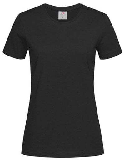 Classic-T Fitted Women Black
