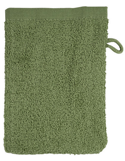 Classic Washcloth Olive Green