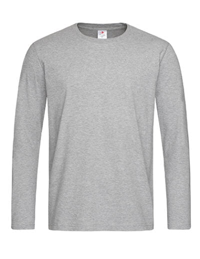 Comfort-T 185 Langarm Shirt Grey Heather
