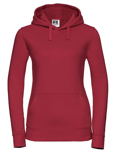 Ladies´ Authentic Hooded Sweat Classic Red