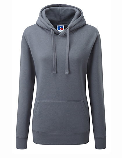 Ladies´ Authentic Hooded Sweat Convoy Grey (Solid)