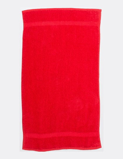 Luxury Bath Towel Red