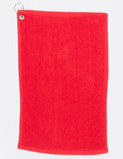 Luxury Golf Towel Red
