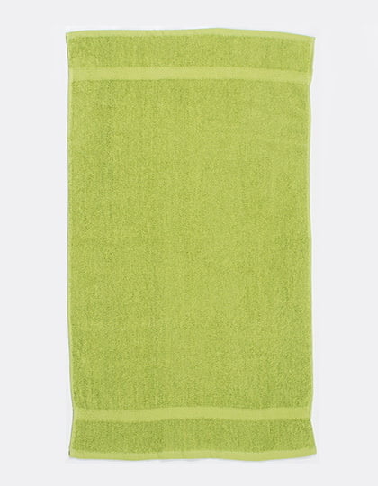 Luxury Hand Towel Lime Green