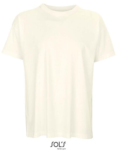 Men´s Boxy Oversized T-Shirt Creamy White