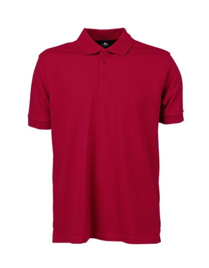 Men´s Luxury Stretch Polo Deep Red
