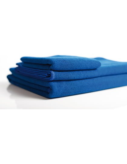 Microfibre Sports Towel blau detail