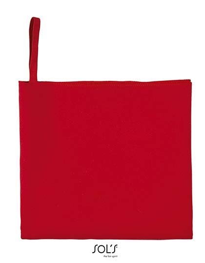 Microfibre Towel Atoll 30 Red