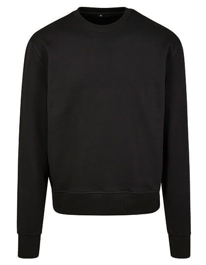 Premium Oversize Crewneck Sweatshirt Black