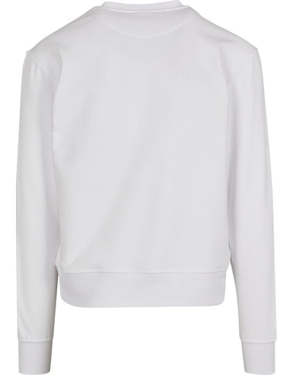 Premium Oversize Crewneck Sweatshirt hinten White