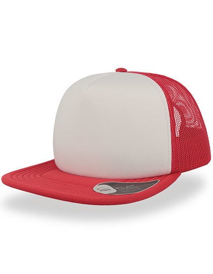 Snap 90S Cap White Red
