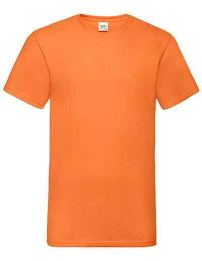 Valueweight V-Neck T Orange
