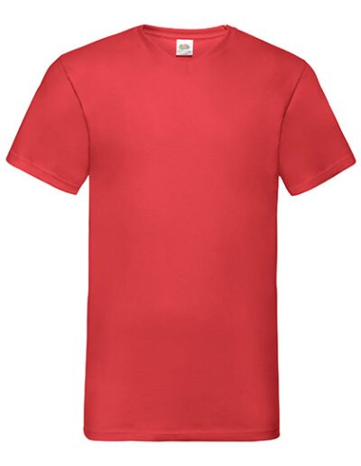 Valueweight V-Neck T Red