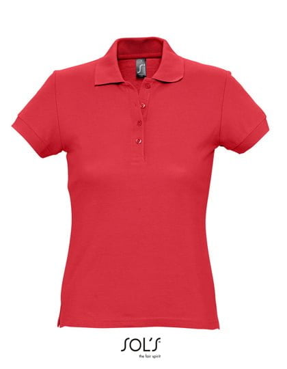 Women´s Polo Passion vorn Red