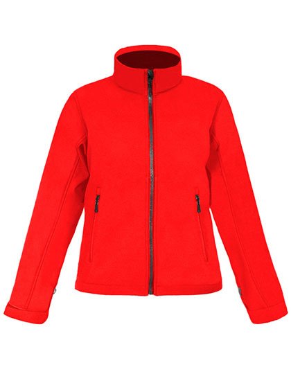 Women´s Softshell Jacket C+ Fire Red
