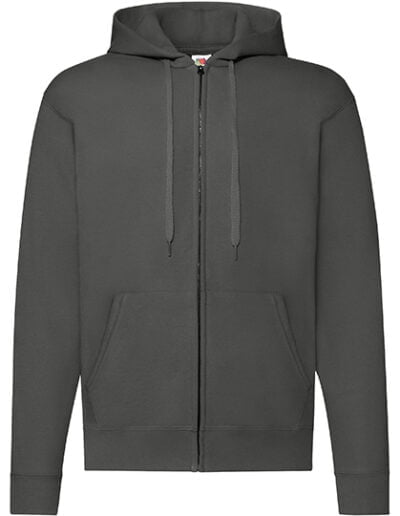 Classic Hooded Sweat Jacket Graphit