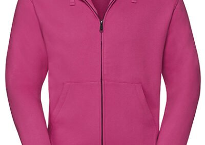 Men´s Authentic Zipped Hood Jacket Fuchsia