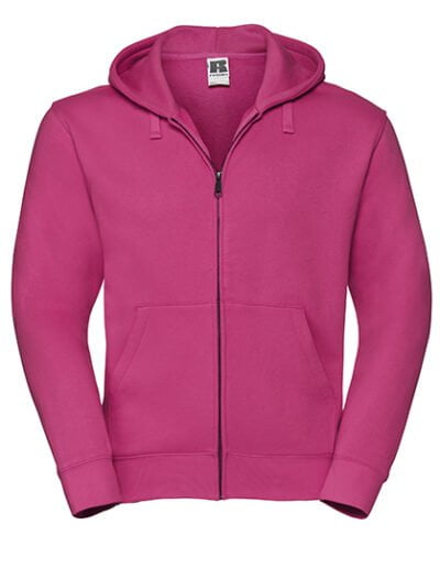 Men´s Authentic Zipped Hood Jacket Fuchsia