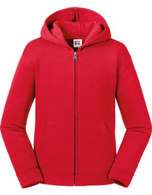 Authentic Zipped Hooded Sweat Kides vorn