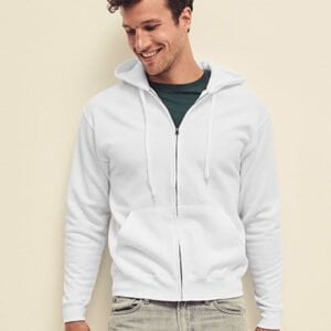 Classic Hooded Sweat Jacket ist ein hochwertiger und stilvoller Hoodie, der sich optimal für die individuelle Gestaltung mit Stickarbeiten eignet.
