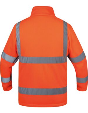 Hi-Vis Safety Fleece-Jacket Bergen hinten