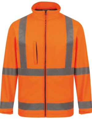 Hi-Vis Safety Softshell Jacket Turku vorn