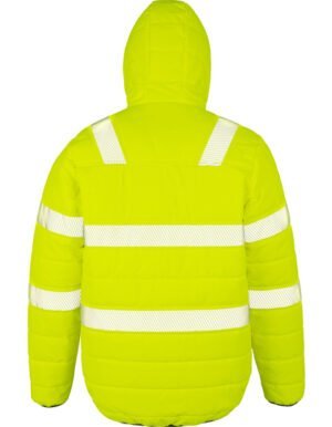 Recycled Ripstop Padded Safety Jacket hinten