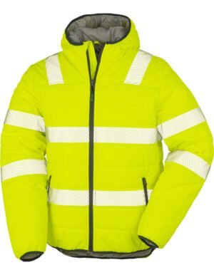Recycled Ripstop Padded Safety Jacket vorn