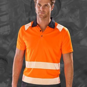 Recycled Safety Polo Shirt die perfekte Wahl für Männer und Frauen, die nach einer umweltfreundlichen und langlebigen Arbeitskleidung suchen.