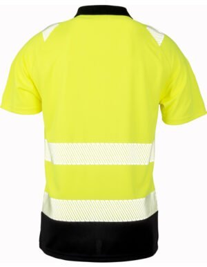 Recycled Safety Polo Shirt hinten