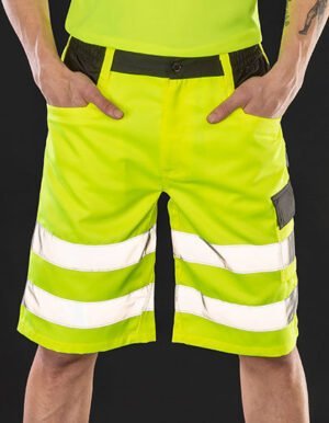 Safety Cargo Shorts sind die perfekte Wahl für Männer und Frauen, die nach einer praktischen und sicheren Arbeitskleidung suchen. Bestickt oder bedruckt!
