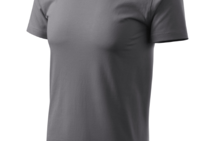 Basic T-Shirt Grau
