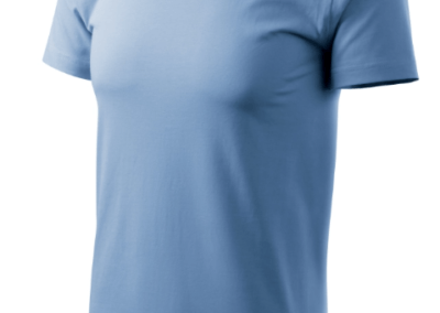 Basic T-Shirt Hellblau
