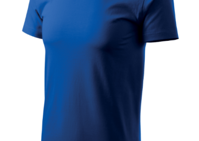 Basic T-Shirt Royal Blau