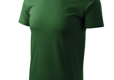 Heavy Luxury T-Shirt Bottle Green