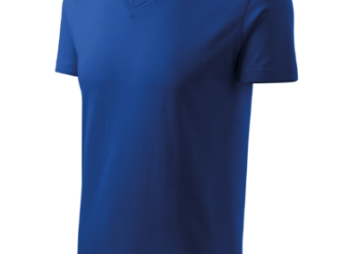 V-Neck - Luxury T-Shirt Royal Blau