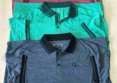 GreenFara-Polos bestickt