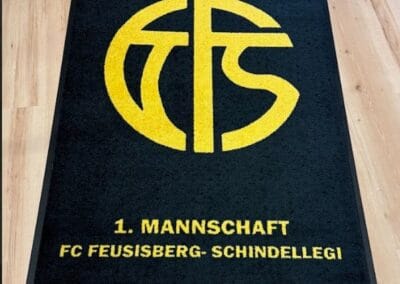Teppich bedruckt für FC Feusisberg