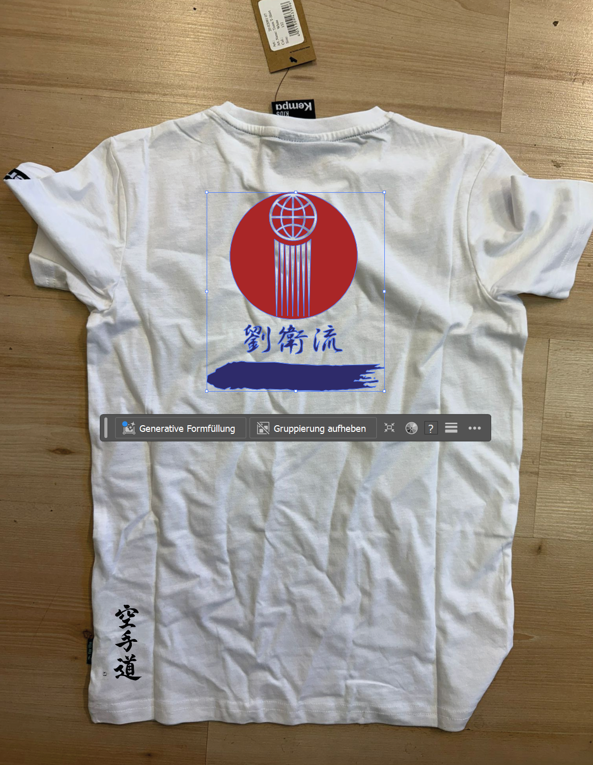 Datei auf T-Shirt Datei auf T-Shirt