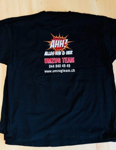 T-Shirts mit Siebdruck aus der Schweiz