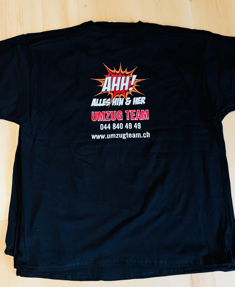 T-Shirts mit Siebdruck aus der Schweiz