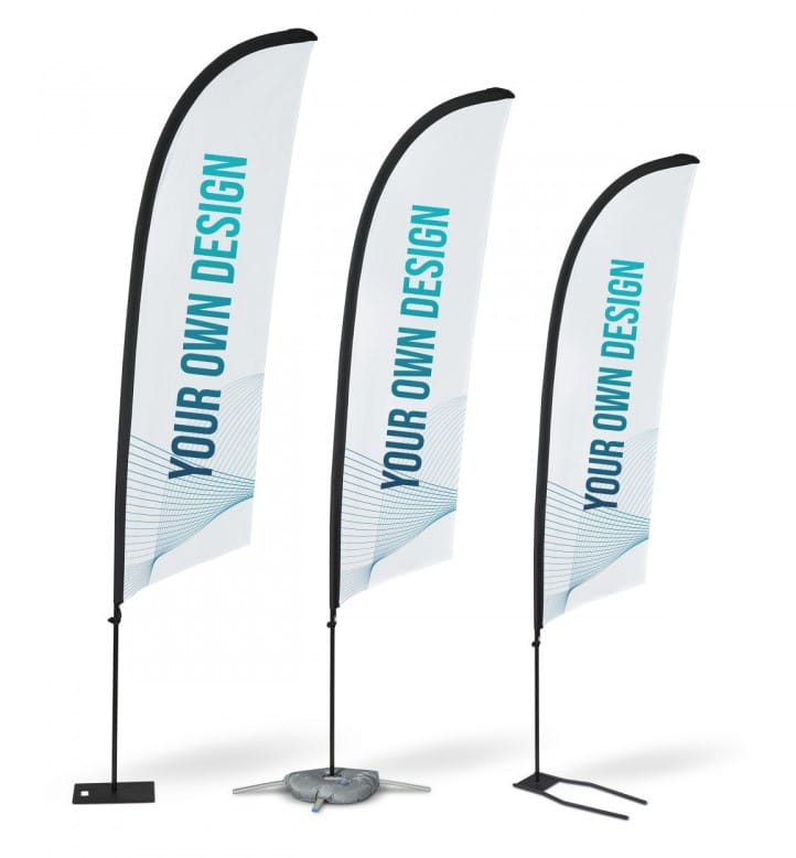 Beachflag Modell Feder