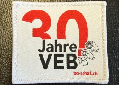 Bo Schaf Patch gewoben